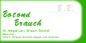 botond brauch business card